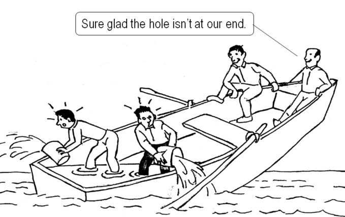 Sure glad the hole isn’t at our end